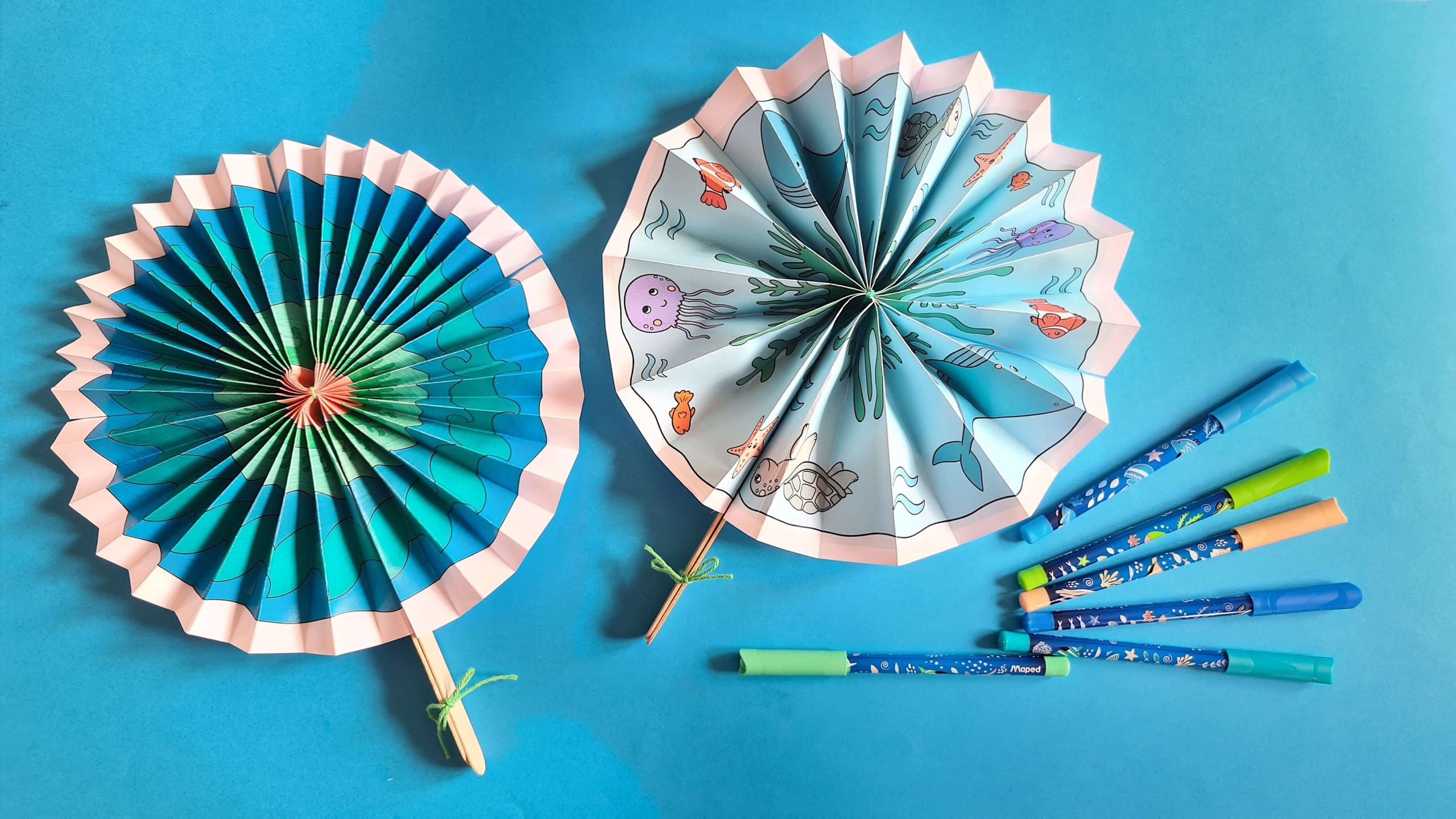 Make Your Own Ocean Fan Step 7