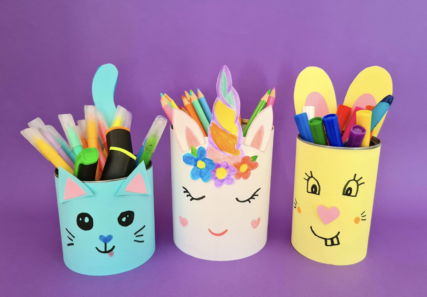 Make a cute pencil holder