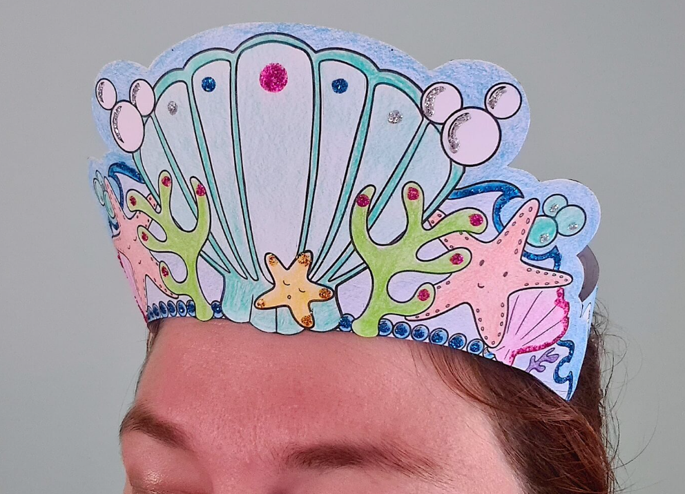 Customizable Mermaid Crown