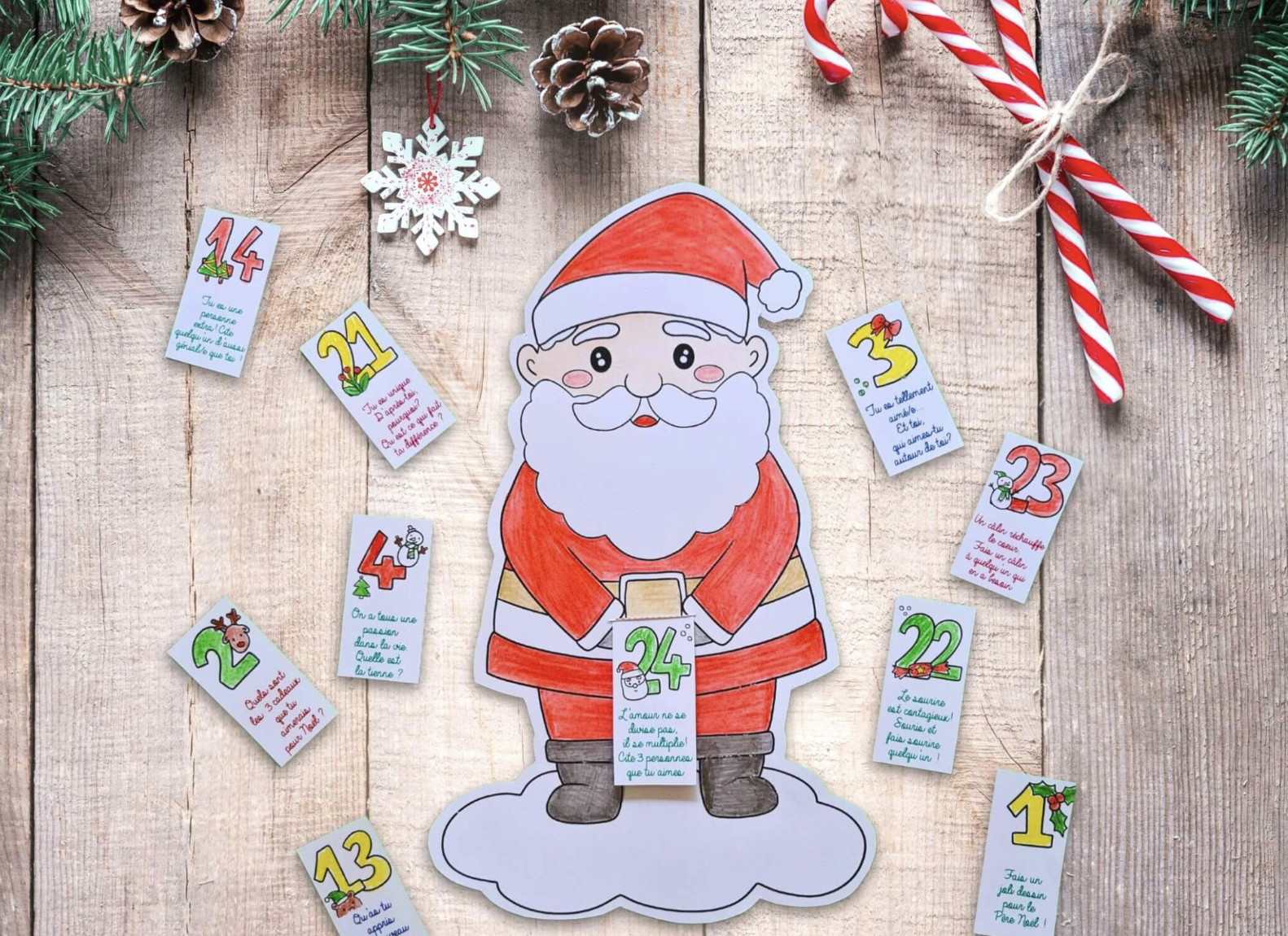 DIY Christmas: Advent calendar positive ideas