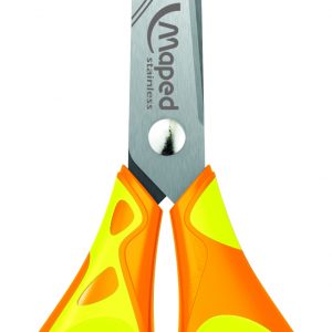 MAPED Neon Scissor 13cm Essential Soft - Card - Colour Optio