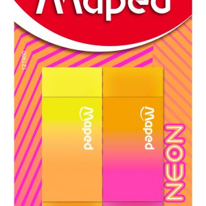 MAPED Neon Eraser 2's
