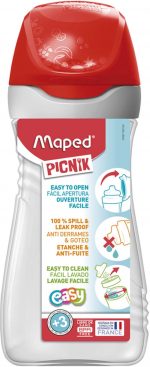 MAPED PICNIK Origins Water Bottle 430ml - Red