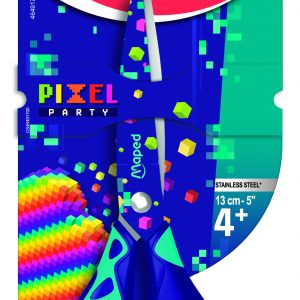 MAPED Pixel Scissors 13cm Essential Soft - Card