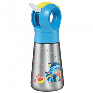 MAPED Picnik Miniz Stainless Steel Water Bottle 350ml Raccoon