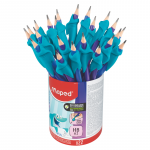 Maped Graphite Kidy Learn HB +Shark Grip 22's