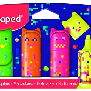 MAPED Pixel Highlighter Mini 4's