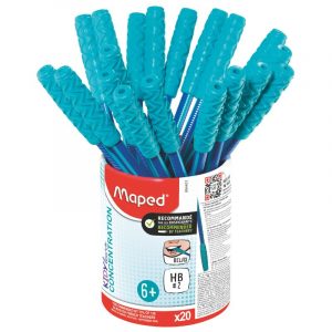 MAPED Graphite Kidy Learn HB +Chewable Topper 20's