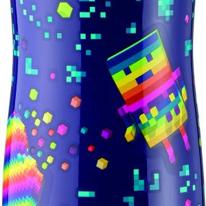 MAPED Pixel Picnik Stainless Steel Water Bottle 430ml