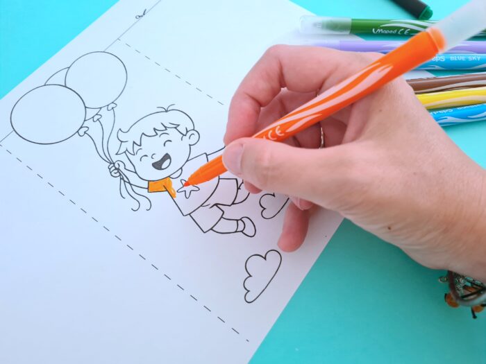 back to school pen case step 2