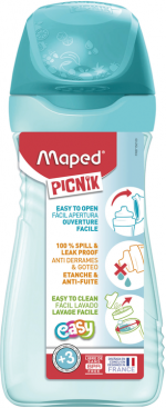 MAPED PICNIK Origins Water Bottle 430ml - Turquoise