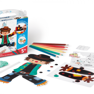 Maped Creativ Mini Box - Puppet To Assemble, Colour, Scratch