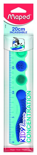 MAPED KidyLearn Focus Ruler 20cm Blue