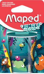 MAPED Jungle Canister Sharpener 2Hole