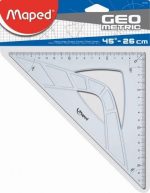 MAPED Set Square Geo - 26cm 45Degree