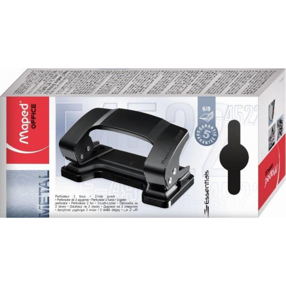 Maped - Essentials - 2 Hole Paper Punch - 20-25 Sheets - View #14