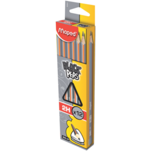 MAPED Graphite Triangular 2H Pencil 12's