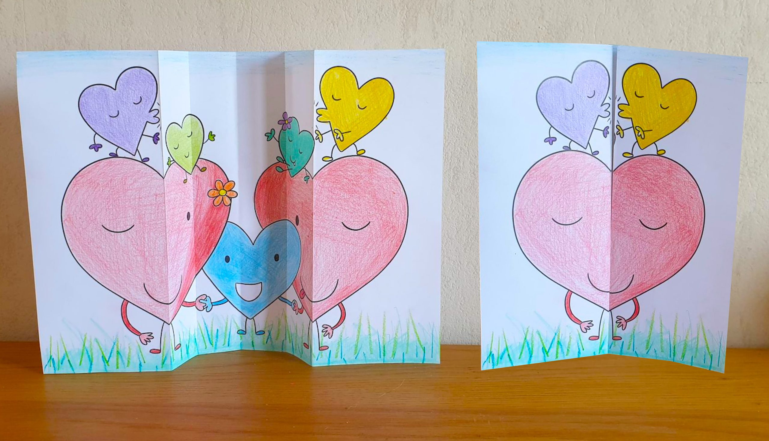 DIY Fathers Day Surprise Card