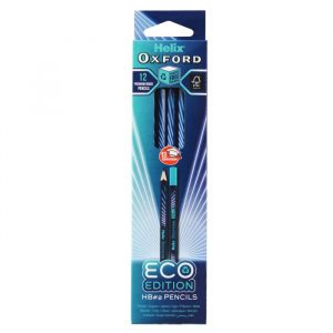 HELIX OXFORD Cyber Eco Graphite HB Pencil 12's – Light Blue