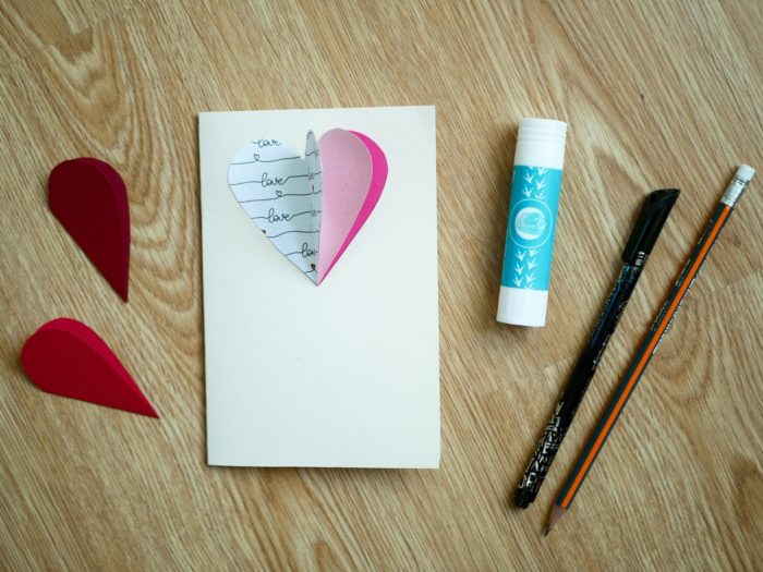 Hot air balloon card step 4