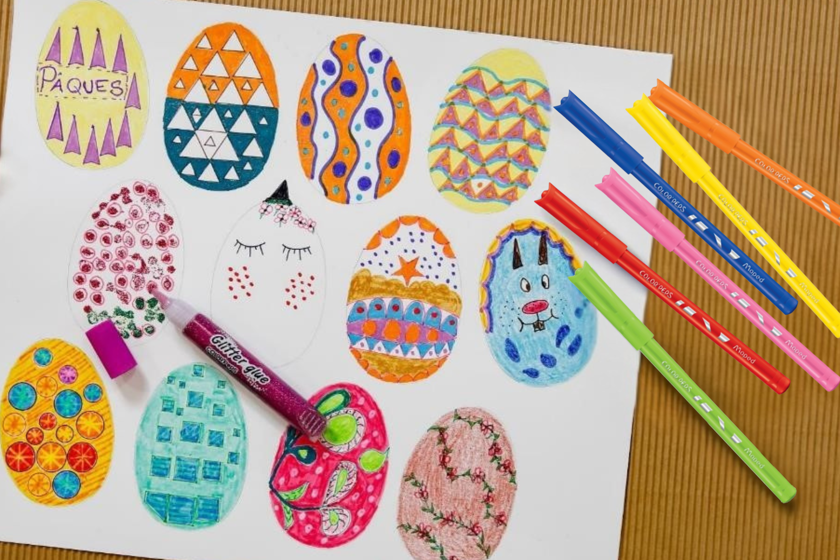 Craft your own Easter Garland!