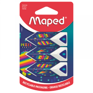MAPED Pixel Eraser Pyramid 3's