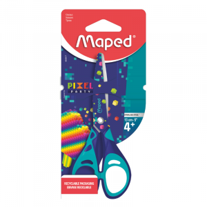 MAPED Pixel Scissors 13cm Essential Soft - Card