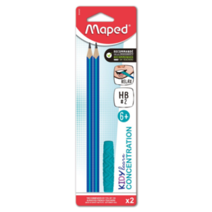MAPED Graphite KidyLearn Focus HB 2's PLUS Chewable Topper