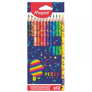 MAPED Pixel Colour Pencil 12's