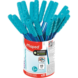 MAPED Graphite Kidy Learn HB +Chewable Topper 20's