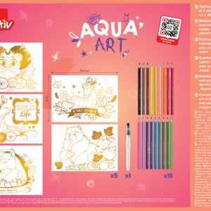 MAPED Creativ Aqua'Art - Animal Themed Watercolour Activity