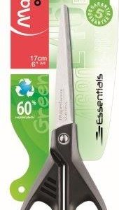 MAPED Scissors 17cm Essential Green Black Handle