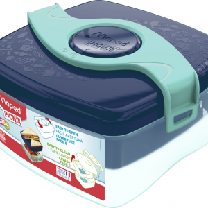 MAPED PICNIK Origins Lunch Box - Blue/Green