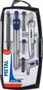 MAPED Compass Metal Start 8 Piece