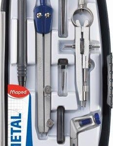 MAPED Compass Metal Start 8 Piece