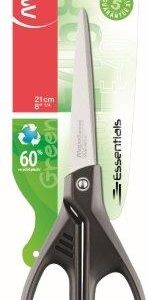MAPED Scissors 21cm Essential Green Black Handle