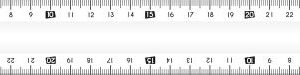 MAPED Ruler Unbreakable 30cm - Clear