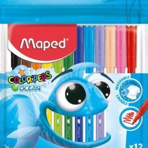 MAPED Felt Tips Pulse Ocean 12's