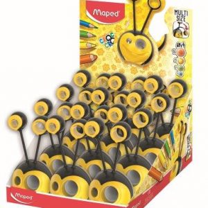 MAPED Sharpener 4-Hole Croc Bee - Each