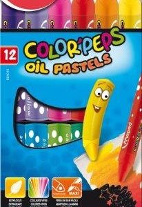 MAPED Oil Pastels Color'Peps Triangular 12's