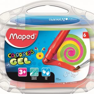MAPED Crayons Gel Color'Peps 6's