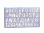 HELIX 20mm Lettering Stencil