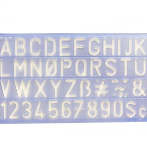 HELIX 20mm Lettering Stencil