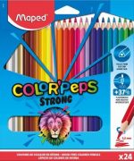 MAPED Colour Pencils Strong Triangular 0% Wood 24's