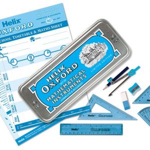 HELIX OXFORD Math Set 10 Piece - Blue