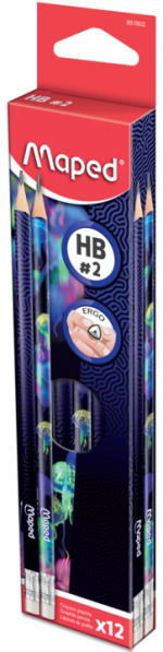 MAPED Deepsea Graphite HB with Eraser