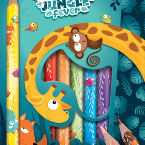 MAPED Jungle Jumbo Colour Pencils 12's